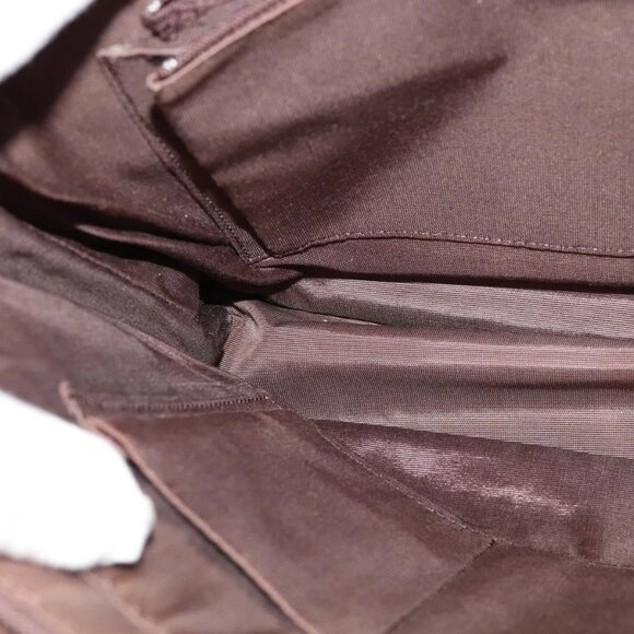 BURBERRY Nova Check Tote Bag Canvas Beige Silver - Picture 12 of 15